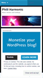 Mobile Screenshot of phillmusic.wordpress.com