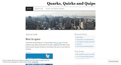 Desktop Screenshot of eccentricscientist.wordpress.com