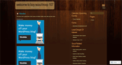 Desktop Screenshot of boyscouttroop107.wordpress.com