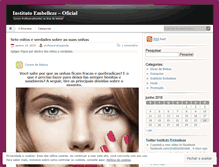 Tablet Screenshot of institutoembelleze.wordpress.com