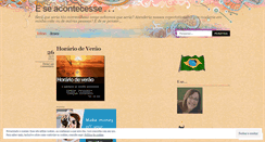 Desktop Screenshot of blogdereginavieira.wordpress.com