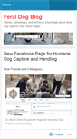 Mobile Screenshot of feraldog.wordpress.com