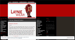 Desktop Screenshot of layniewear.wordpress.com