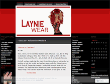 Tablet Screenshot of layniewear.wordpress.com
