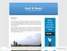 Tablet Screenshot of eestirootsi.wordpress.com