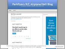 Tablet Screenshot of parkflyersrc.wordpress.com