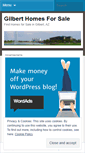 Mobile Screenshot of gilberthomesales.wordpress.com