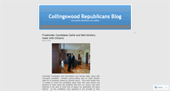 Desktop Screenshot of collingswoodrepublicans.wordpress.com