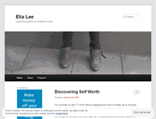 Tablet Screenshot of elialeung.wordpress.com