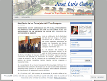 Tablet Screenshot of jlcalvo.wordpress.com