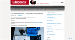 Desktop Screenshot of bildsnack.wordpress.com