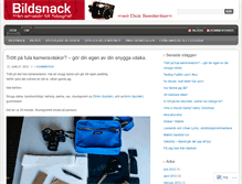 Tablet Screenshot of bildsnack.wordpress.com