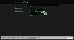 Desktop Screenshot of geckomatrix59.wordpress.com
