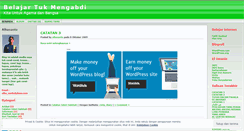 Desktop Screenshot of albasanto.wordpress.com