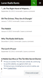Mobile Screenshot of lorenradisrants.wordpress.com