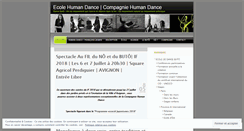 Desktop Screenshot of humandance.wordpress.com