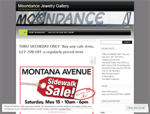 Tablet Screenshot of moondancejewelry.wordpress.com