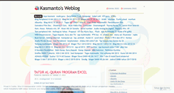 Desktop Screenshot of kasmanto.wordpress.com