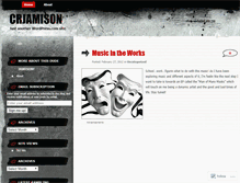 Tablet Screenshot of crjamison.wordpress.com