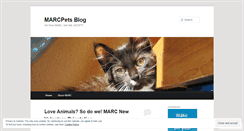 Desktop Screenshot of marcpets.wordpress.com