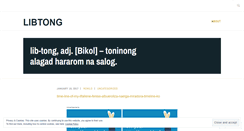 Desktop Screenshot of libtong.wordpress.com