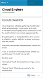 Mobile Screenshot of cloudengines.wordpress.com