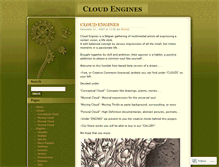 Tablet Screenshot of cloudengines.wordpress.com