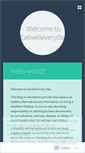 Mobile Screenshot of eatwelleveryday.wordpress.com