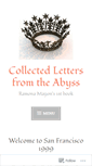Mobile Screenshot of collectedlettersfromtheabyss.wordpress.com