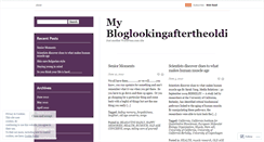 Desktop Screenshot of lookingaftertheoldies.wordpress.com