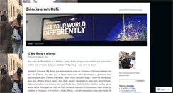 Desktop Screenshot of cienciaecafe.wordpress.com