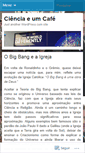 Mobile Screenshot of cienciaecafe.wordpress.com