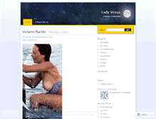 Tablet Screenshot of ladyvenus.wordpress.com