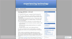 Desktop Screenshot of fourthfloor.wordpress.com