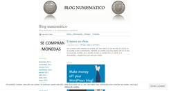 Desktop Screenshot of numismatico.wordpress.com