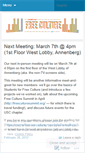 Mobile Screenshot of freecultureusc.wordpress.com