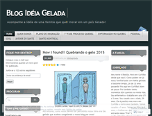Tablet Screenshot of ideiagelada.wordpress.com