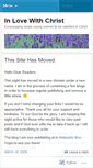 Mobile Screenshot of inlovewithchrist.wordpress.com