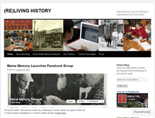 Tablet Screenshot of mainechp.wordpress.com