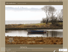 Tablet Screenshot of lifesreflection.wordpress.com
