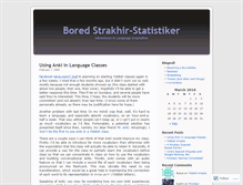 Tablet Screenshot of boredstrakhirstatistiker.wordpress.com