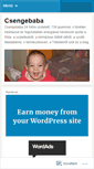 Mobile Screenshot of csengebaba.wordpress.com