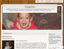 Tablet Screenshot of csengebaba.wordpress.com