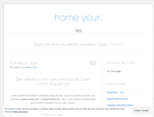 Tablet Screenshot of elblogdegalansobrini.wordpress.com