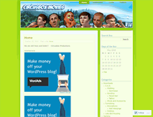 Tablet Screenshot of circusboxmovies.wordpress.com