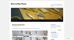 Desktop Screenshot of caffeineshake.wordpress.com