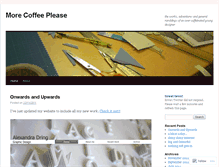 Tablet Screenshot of caffeineshake.wordpress.com