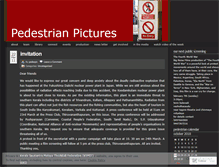 Tablet Screenshot of pedespic.wordpress.com