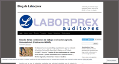 Desktop Screenshot of laborprex.wordpress.com