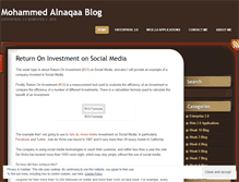 Tablet Screenshot of mohammedalnaqaa.wordpress.com